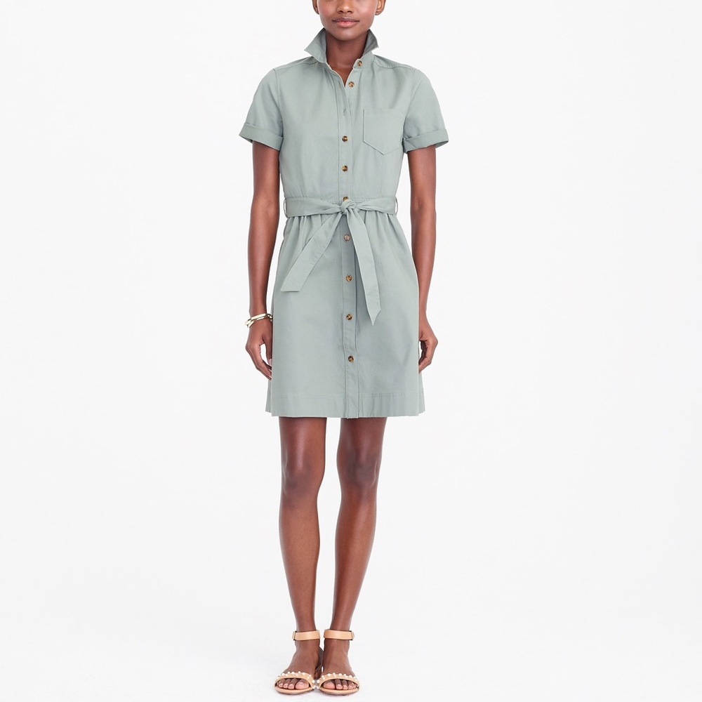 ‼️LAST CHANCE‼️ J.Crew Factory Belted Shirt Dress